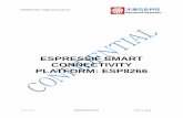ESPRESSIF SMART CONNECTIVITY PLATFORM: ESP8266
