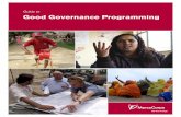 Guide to Good Governance Programming