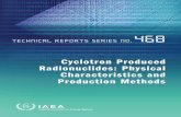 Cyclotron Produced Radionuclides: Physical Characteristics and ...
