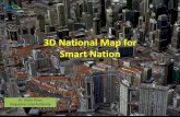 3D National Map for Smart Nation