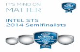 INTEL STS 2014 Semifinalists