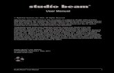 Studio Beam® User Manual
