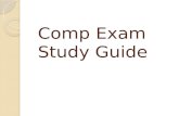 Comp Exam Study Guid