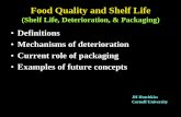 Food Quality and Shelf Life (Shelf Life, Deterioration, & Packaging)