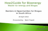How2Guide for Bioenergy