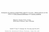 Analyses of Lateral Loaded Piles with P-Y Curves - Observations on ...