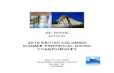 2016 BC Summer Provincials Meet Package