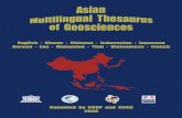 ASIAN MULTILINGUAL THESAURUS OF GEOSCIENCES Introduction