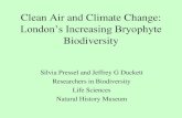 Clean Air and Climate Change: London's Increasing Bryophyte ...
