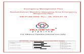 Saskatchewan Mainline Operating Area Emergency Response Plan