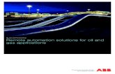 Remote automation solutions for oil and gas applications