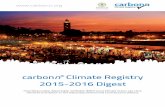 carbonn Climate Registry 2015-2016 Digest