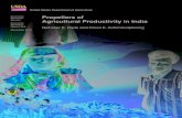 Propellers of Agricultural Productivity in India