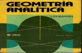 Geometria Analitica de Lehmann
