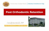 Post Orthodontic Retention