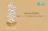 Matrix COSEC