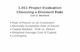 Choosing A Discount Rate