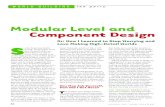 Modular Level and Component Design