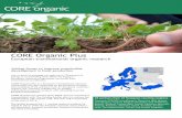 New folder about the CORE Organic Plus projects