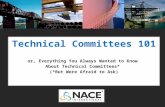 NACE Technical Committees 101
