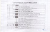 Page 1 UNIVERSITY OF RAJASTHAN, JAIPUR Centre List of ...