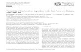 Variability of black carbon deposition to the East Antarctic Plateau ...
