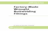 Factory-Made Wrought Buttwelding Fittings