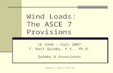 ASCE7 Wind Provisions