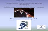 UFO: towards to the Paradigm Shift