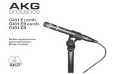 AKG Acoustics - C451E Condenser Mic MANUAL