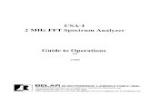 CSA-1 Spectrum Analyzer