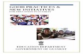Good Practices & New Initiatives for Education in Gujarat