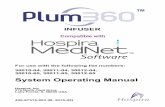 Plum 360™ Infuser compatible with Hospira MedNet™ Software