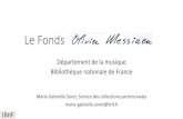 Le Fonds Olivier Messiaen - iaml.info