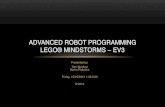 Advanced robot programming LEGO® MindStorms – ev3
