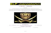 ELP -DISCOGRAPHY-