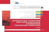 integrated ticketing on long-distance passenger transport services