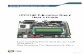 LPC2148 Education Board User's Guide - TAU
