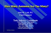 How Many Antennas are Too Many? – Nicolle Clarke & John Lieb