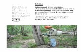 Manual herbicide application methods for managing vegetation in ...