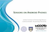 SENSORS ON ANDROID PHONES