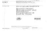 RCED-88-8 Nuclear Safety: Reactor Design, Management, and ...