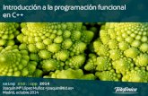 Introducción a la programación funcional en C++