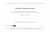 Oslo Manual. Guidelines for Collecting and Interpreting Innovation ...