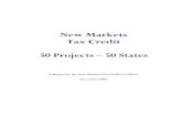 New Markets Tax Credit 50 Projects – 50 States