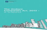 The (Indian) Companies Act, 2013 - A Snapshot