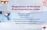 Regulation of Medical Practitioners in India