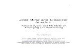 Jazz Mind and Classical Hands -