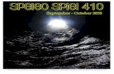 Speleo Spiel – Issue 410, September–October 2015 – page 1