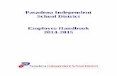 Pasadena Independent School District Employee Handbook 2014 ...